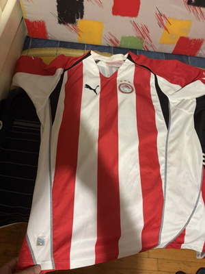 Rivaldo Olympiacos football jersey, authentic