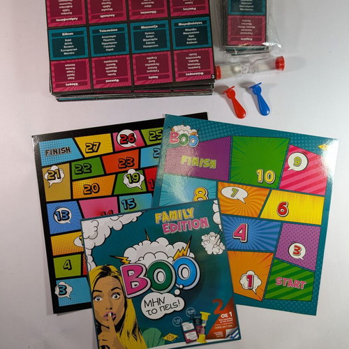 Boo... Don't Say It! board game like new
