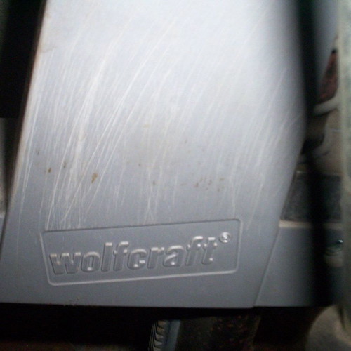 Wolfcraft drill stand used, metal