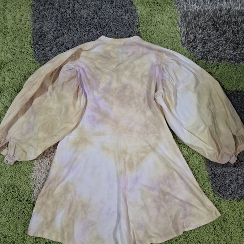 Zara Tie Dye Playsuit long sleeves size M like new
