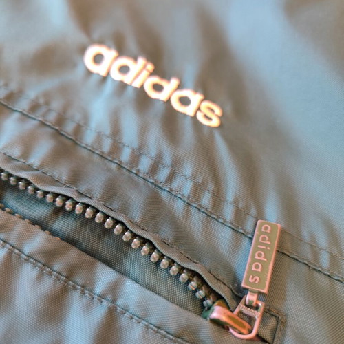 Adidas Vintage Hooded Quilted Jacket XL Green used