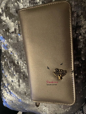 Fashion women's wallet, gold color