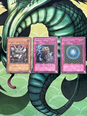 YuGiOh! 3 rare κάρτες old school σαν καινούργιες