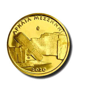 Greece 2020 50 euro Proof Χρυσό Νόμισμα 1 τμχ  Αρχαία Μεσσηνη - Ancient Messene Collectors Edition