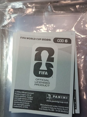 Panini FIFA World Cup 2026 Sticker like new