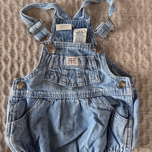 Baby bubble romper 0-3 months like new