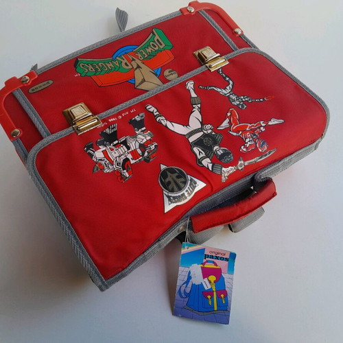 Power Rangers 1996 Paxos school bag new in excellent condition