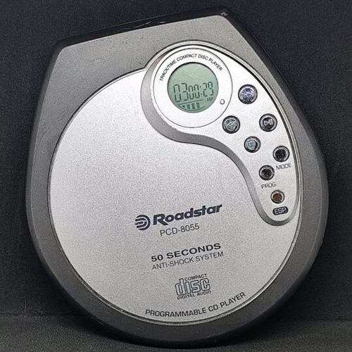 Roadstar PCD-8055 Vintage Portable CD Player Like New