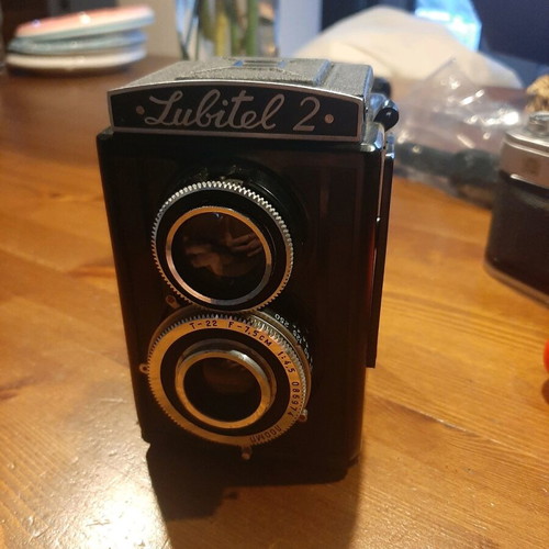 Lubitel 2 camera new with case, 1980