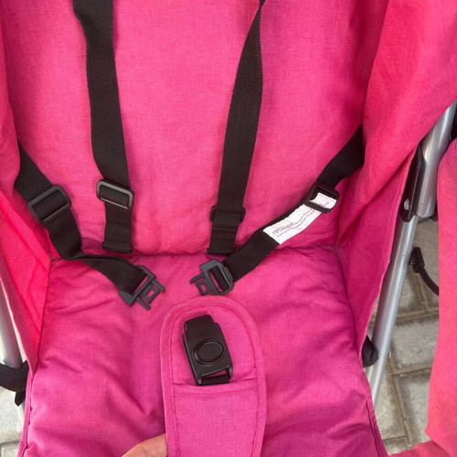 Kiddo baby stroller used, pink color