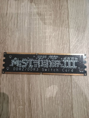 MSI MS-4123 DDR2/DDR3 Switch Card like new, retro hardware
