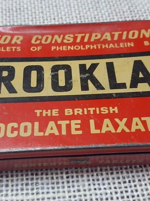 Μεταλλικό κουτί BROOKLAX Chocolate Lexative μεταχειρισμένο