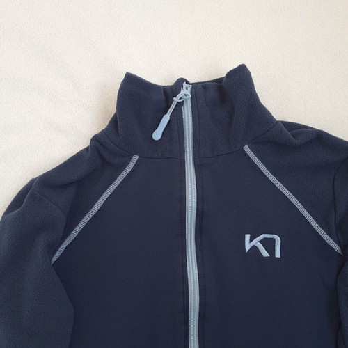 Kari Traa women's sports fleece size XS blue used thermal blouse