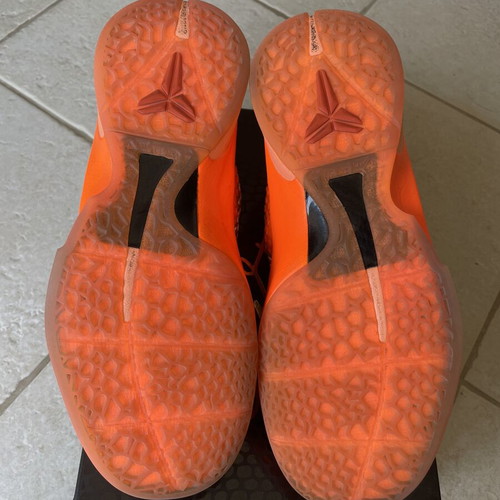 Nike Kobe 6 total orange basketball shoes like new, size 40