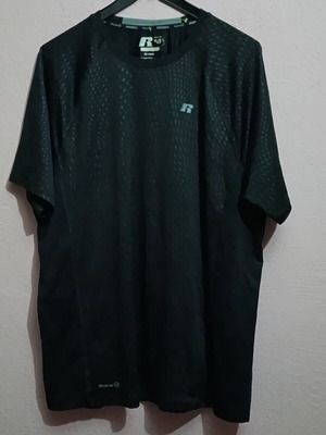 Russell Athletic men's sports shirt new, black, sizes XL-XXL