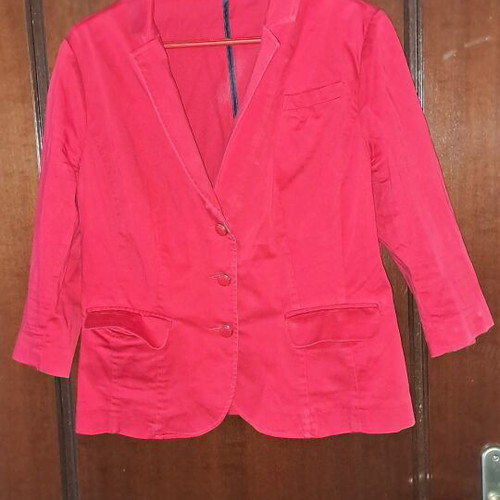 Women's red blazer XXL used Raxevsky