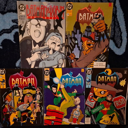 Batman Περιπέτειες comics pack of 5 like new