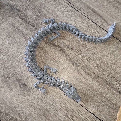 3D Printed Flexi Dragon Articulated Decorative Figure new