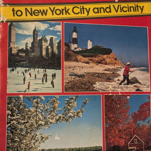 Vintage NYC Long Island Tri-State Map Atlas Collection used