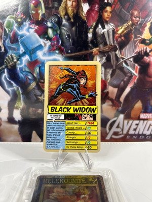 Κάρτα Marvel Top Trump Black Widow επίσημη νέα