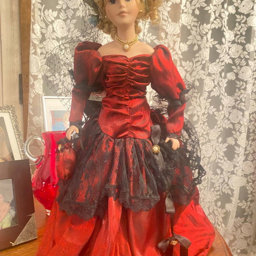 Porcelain doll like new