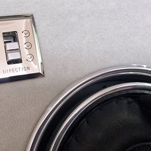 Rapport of London Twin Watch Winder like new, glass and carbon fiber
