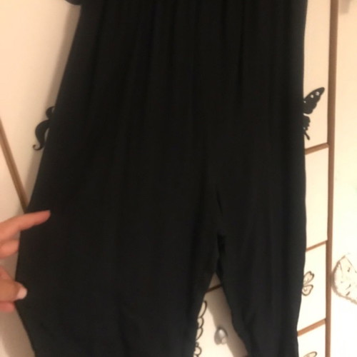 One-piece jumpsuit new, size S/M, with elastic waist and buttons