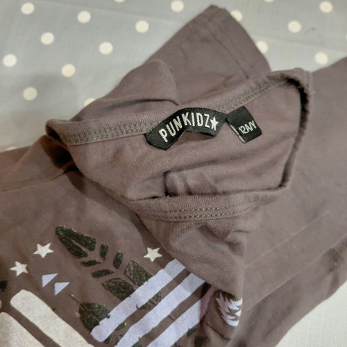 Name It children's gray pants size 110-116, like new with gift blouse