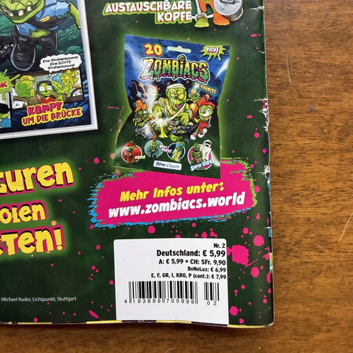Brain Zone Magazine Number 2 2026 German Edition new