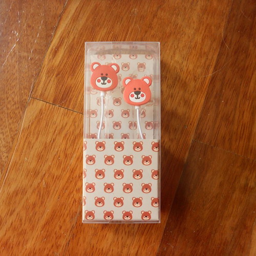 In-ear headphones with animal design new