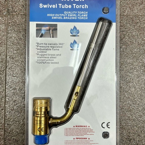 Propane torch professional for soldering and heating pipes new