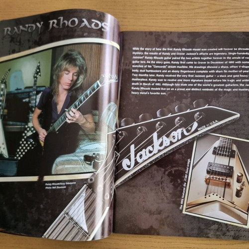Jackson Guitars Official Catalogue 2003 used