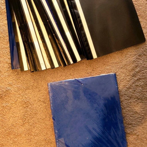 Stationery pack new with 300 sleeves, 20 binders, 5 folders