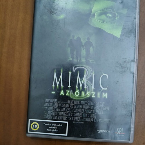 Mimic 3 Sentinel DVD used