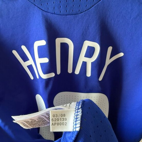 France National Team Jersey Thierry Henry Euro 2008 Like New