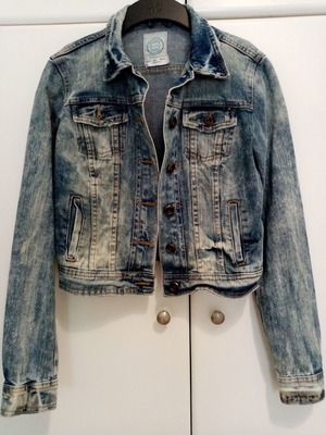 Bershka denim jacket used, size small