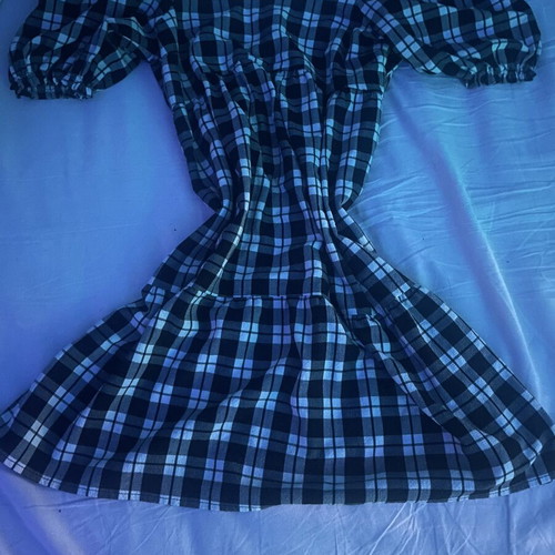 Dress H&M like new, size M, black and white checkered