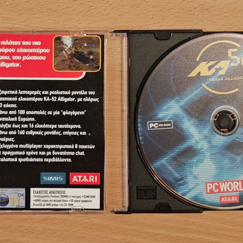 PC Game KA 52 Team Alligator new, jewel case, collectible