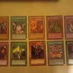 Yu-Gi-Oh cards used