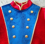 Children's tin soldier costume like new, size 6 (4-6 years)