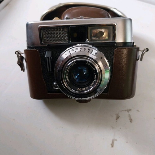 Voigtlander Vito CLR camera used with leather case