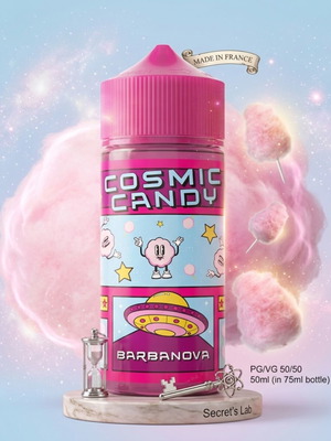 Barbanova Cosmic Candy 50ml e-liquid by Secret's Lab new