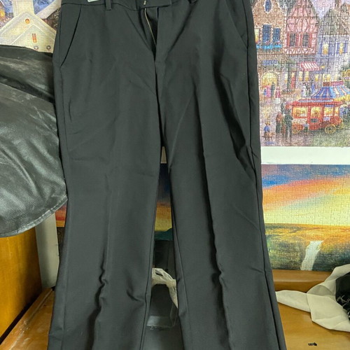 Women's black suit pants like new, size M