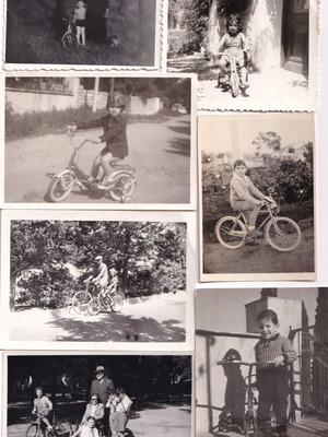 Φωτογραφίες μεταχειρισμένες, πακέτο 7, παιδί και ποδήλατο