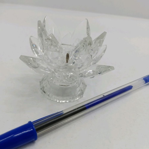Crystal figure candlestick new from Austria