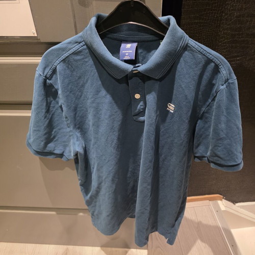 G-Star Raw poloshirt for men, size M, blue