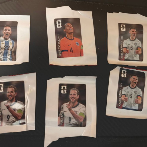 Coca Cola Mundial Football Stickers like new