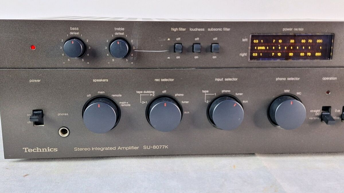 Technics SU-8077K stereo integrated… - € 260,00 - Vendora.cy