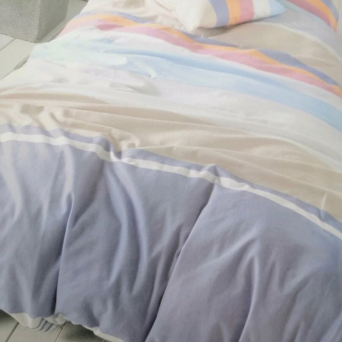 Jesse Rhythm double bed sheet set 230x260 flannel 100% cotton new