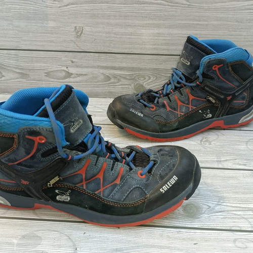 Salewa N 40 GTX Alp Gore Tex shoes like new, sport style, gray and blue